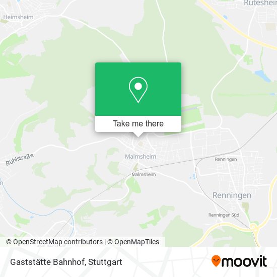 Gaststätte Bahnhof map