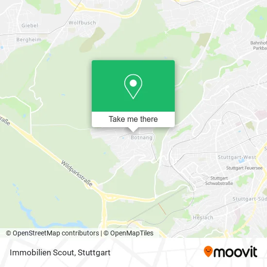 Карта Immobilien Scout