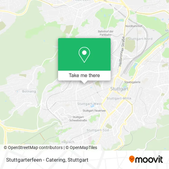 Карта Stuttgarterfeen - Catering