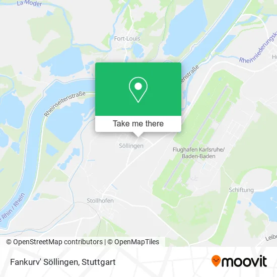 Карта Fankurv' Söllingen