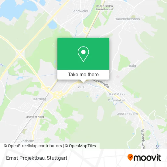 Карта Ernst Projektbau