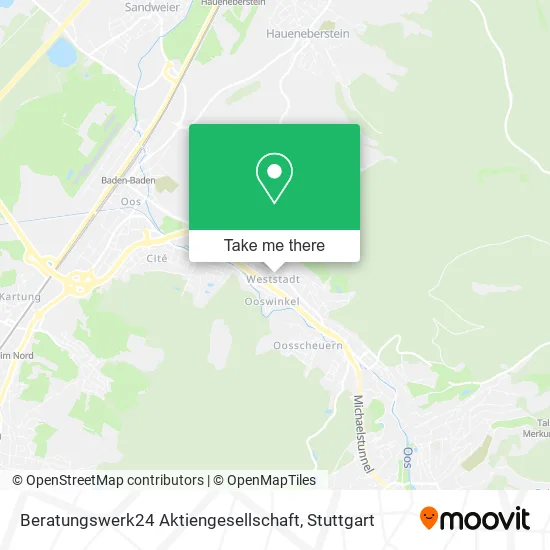 Карта Beratungswerk24 Aktiengesellschaft