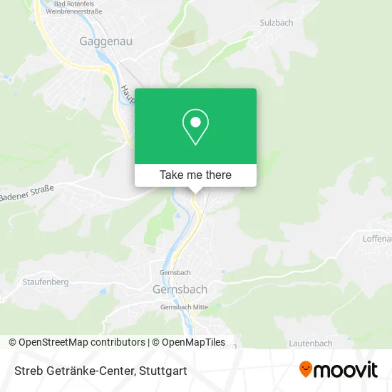 Карта Streb Getränke-Center