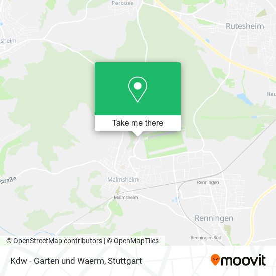Kdw - Garten und Waerm map