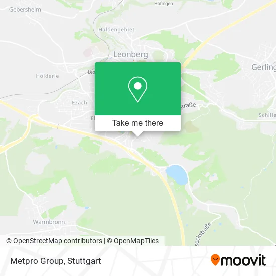 Карта Metpro Group