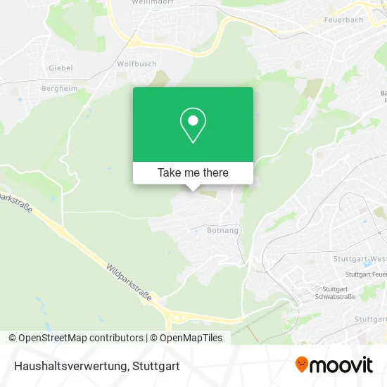 Карта Haushaltsverwertung