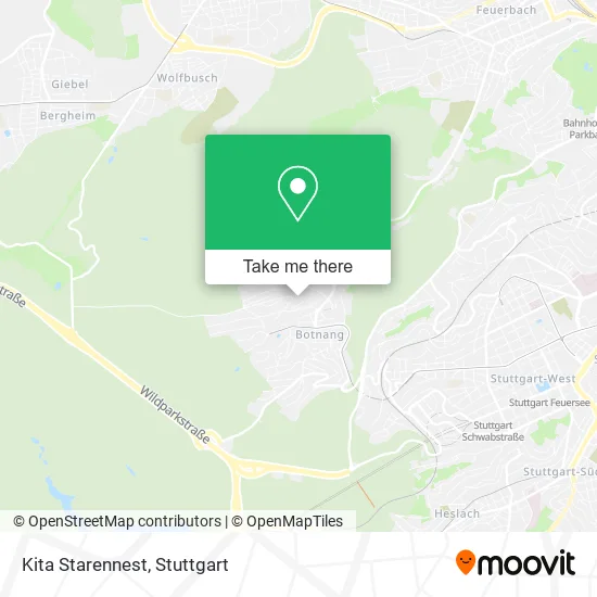 Карта Kita Starennest