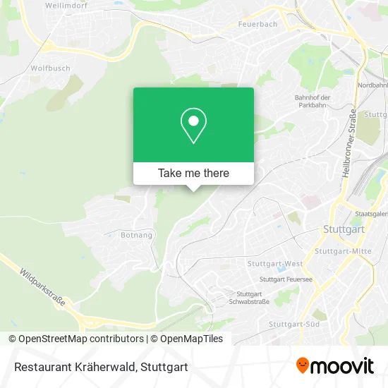 Карта Restaurant Kräherwald