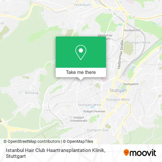 Карта Istanbul Hair Club Haartransplantation Klinik