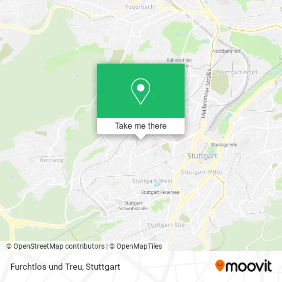 Карта Furchtlos und Treu