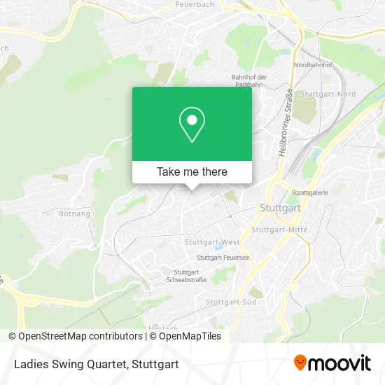 Карта Ladies Swing Quartet