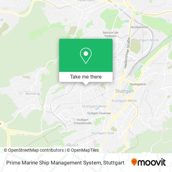 Карта Prime Marine Ship Management System