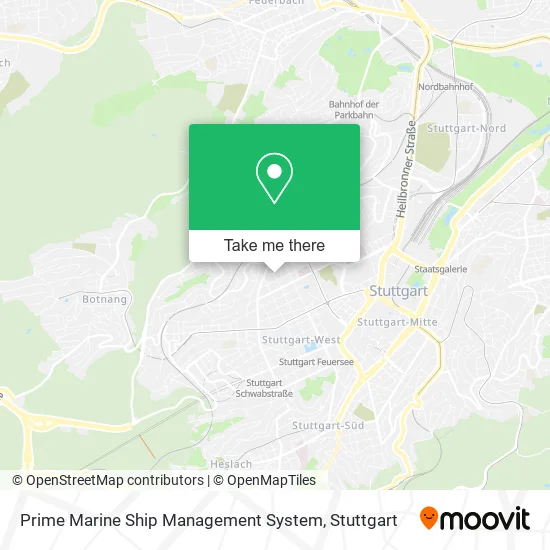 Карта Prime Marine Ship Management System
