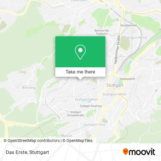 Карта Das Erste