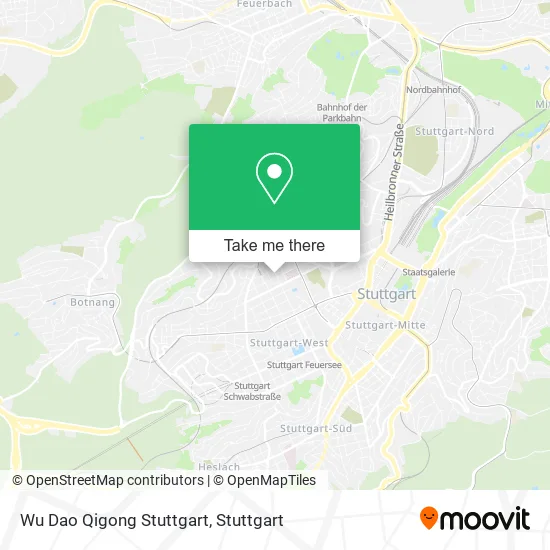 Карта Wu Dao Qigong Stuttgart