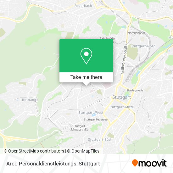 Arco Personaldienstleistungs map