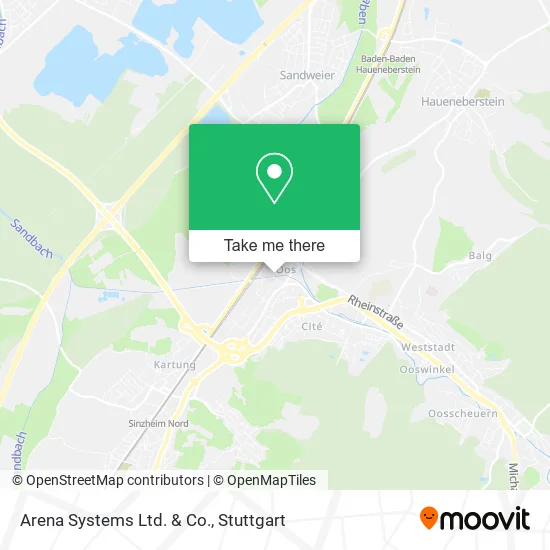 Карта Arena Systems Ltd. & Co.