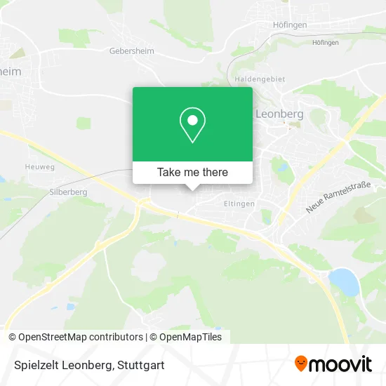 Карта Spielzelt Leonberg