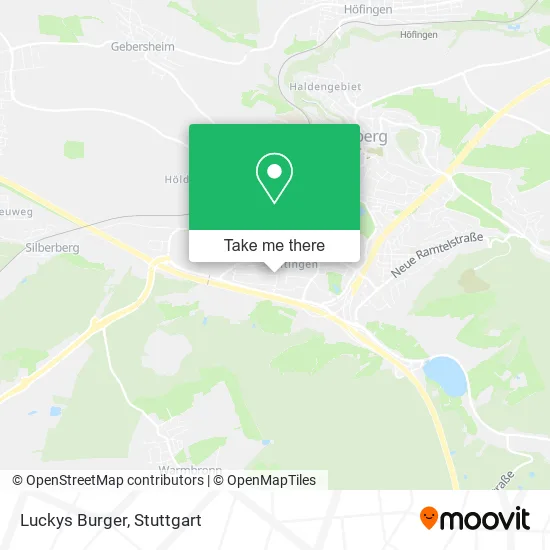 Карта Luckys Burger