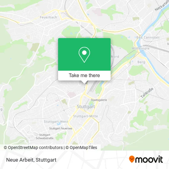 Карта Neue Arbeit