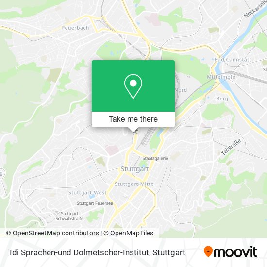 Карта Idi Sprachen-und Dolmetscher-Institut