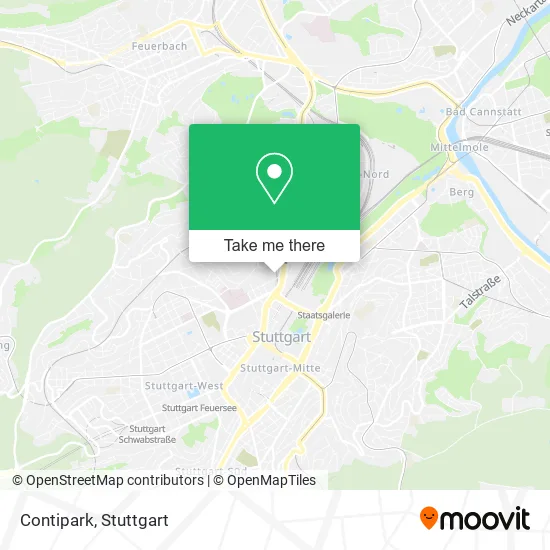 Карта Contipark