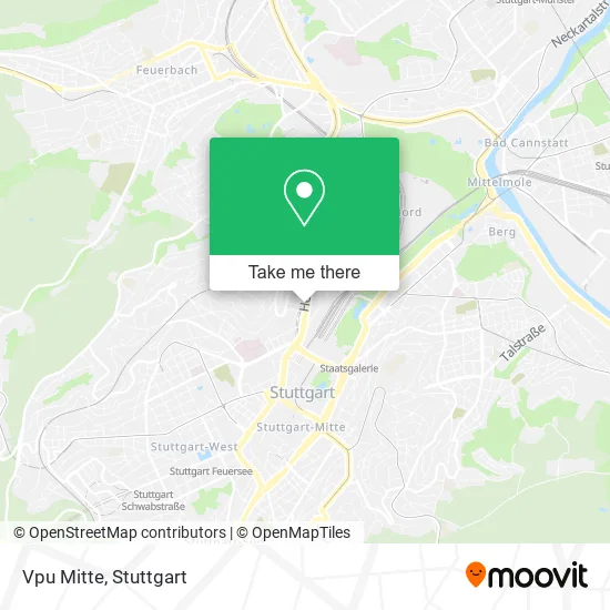 Карта Vpu Mitte