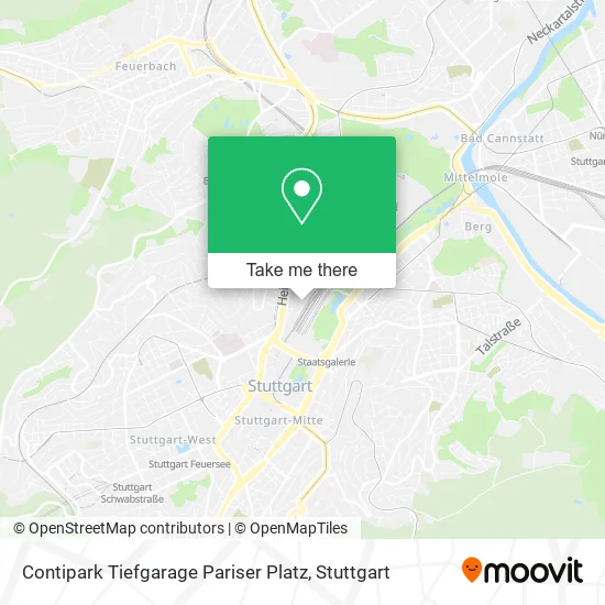 Карта Contipark Tiefgarage Pariser Platz