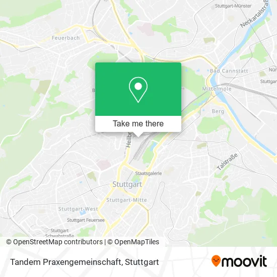 Карта Tandem Praxengemeinschaft