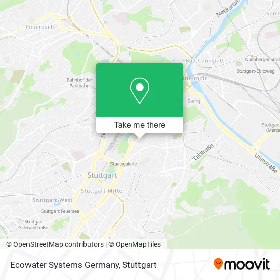 Карта Ecowater Systems Germany