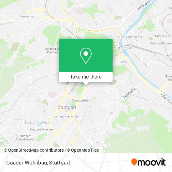Карта Gauder Wohnbau