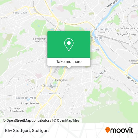 Карта Bhv Stuttgart