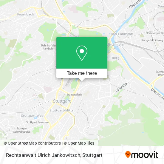 Карта Rechtsanwalt Ulrich Jankowitsch