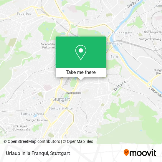 Карта Urlaub in la Franqui
