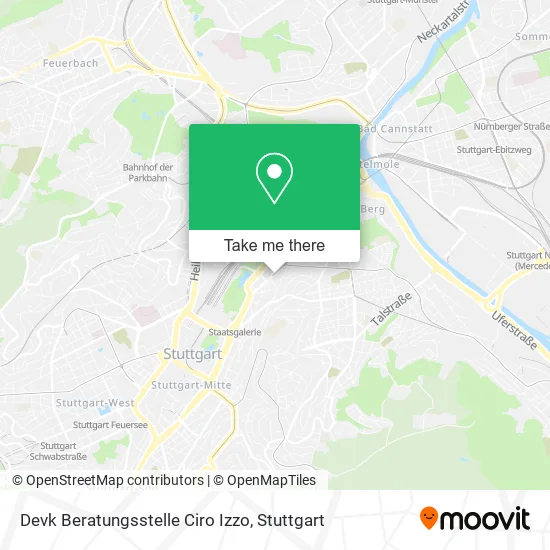 Devk Beratungsstelle Ciro Izzo map