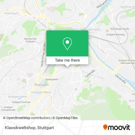 Карта Klassikweltshop