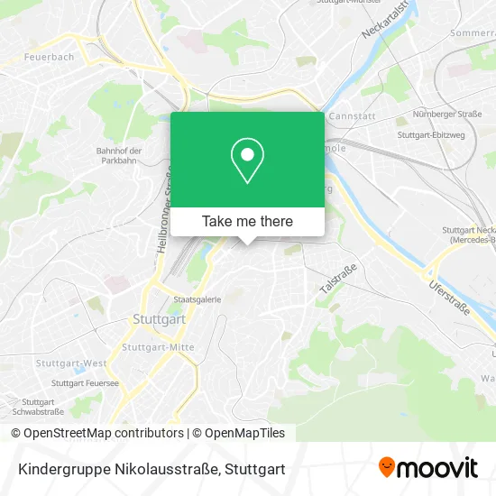 Карта Kindergruppe Nikolausstraße