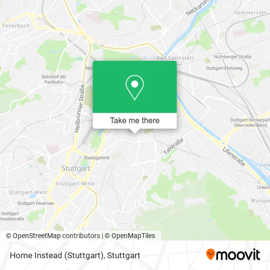 Карта Home Instead (Stuttgart)