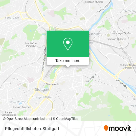 Карта Pflegestift Ilshofen