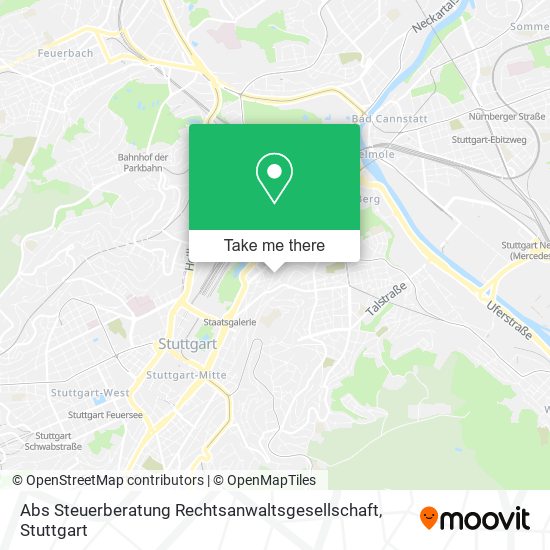 Abs Steuerberatung Rechtsanwaltsgesellschaft map