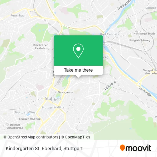 Карта Kindergarten St. Eberhard