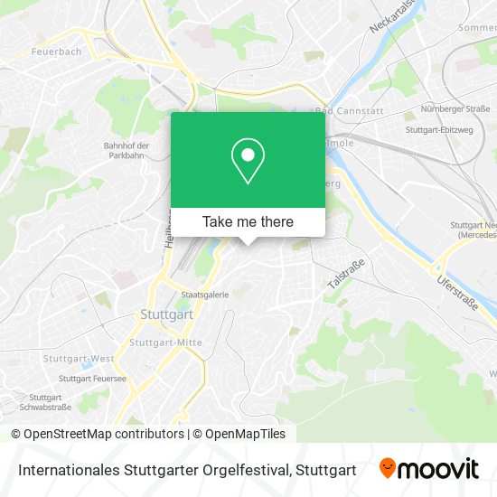 Internationales Stuttgarter Orgelfestival map