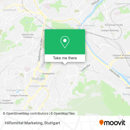 Карта Hilfsmittel Marketing