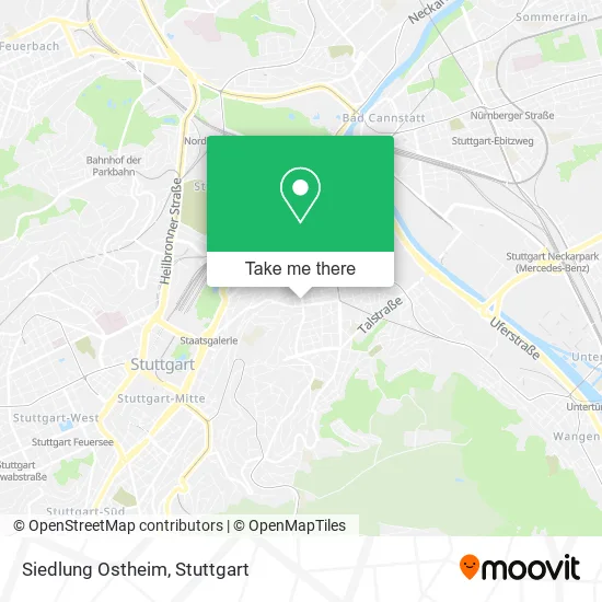 Карта Siedlung Ostheim