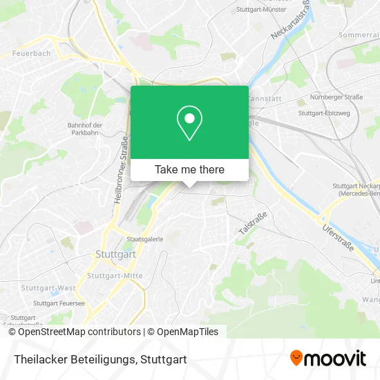 Карта Theilacker Beteiligungs