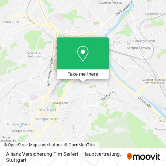 Allianz Versicherung Tim Seifert - Hauptvertretung map