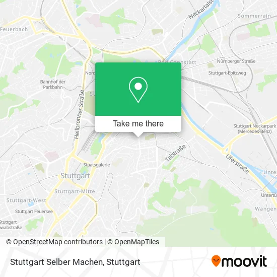 Stuttgart Selber Machen map