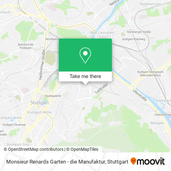 Карта Monsieur Renards Garten - die Manufaktur