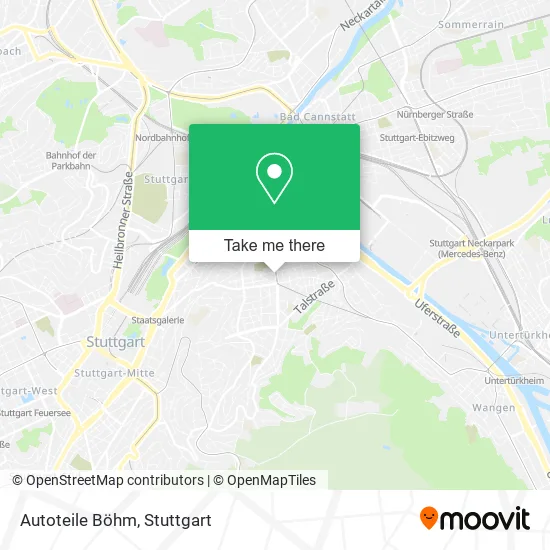Карта Autoteile Böhm