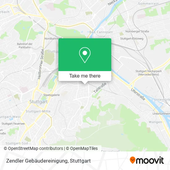 Карта Zendler Gebäudereinigung